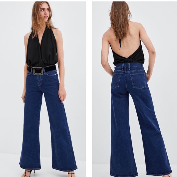 jeans palazzo zara